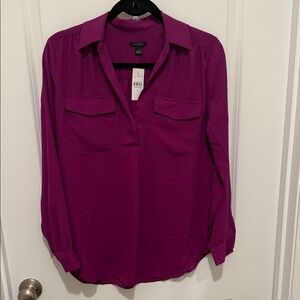 NWT Women's Purple Blouse